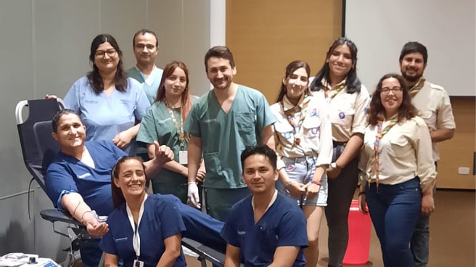 Gracias a las 25 personas que se acercaron a la 3ra. Jornada Latinoamericana de Donación de Sangre LUDS 2023