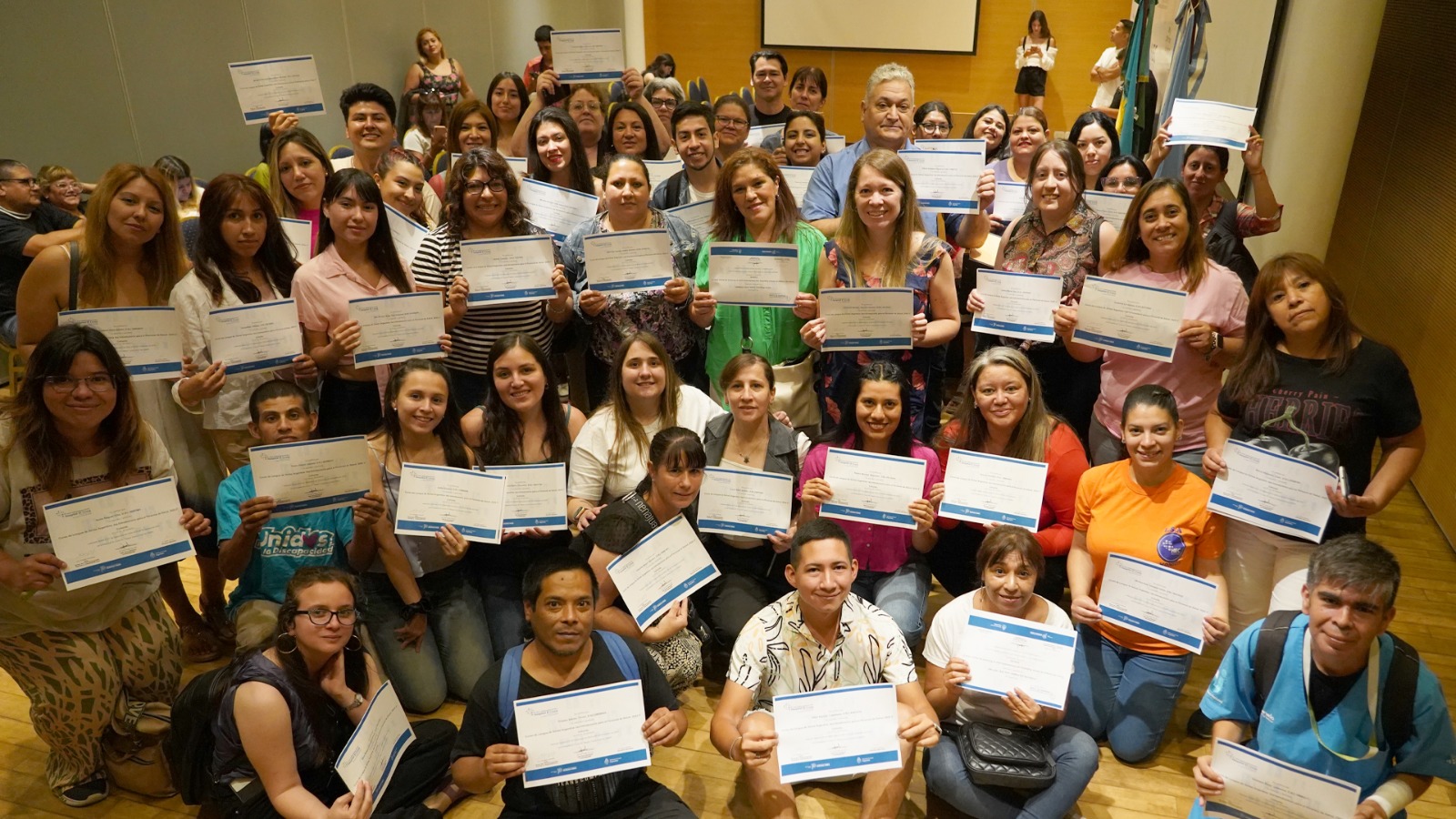 Entrega de Certificados del Curso de Lengua de Señas en el Hospital El Cruce